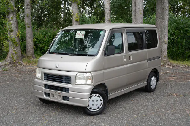 2001 Honda Vamos, a gray Kei Van, for sale at The Import Guys in Ferndale, WA