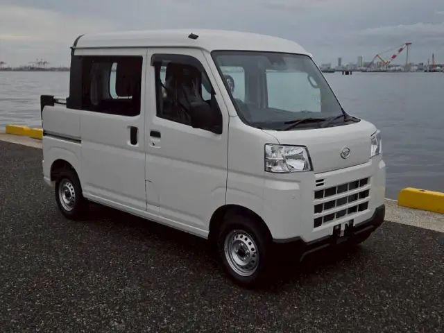 2026 Daihatsu Hijet Deck Van, a white off-road Kei Truck, for sale at Mini Monsters USA in St. George, UT